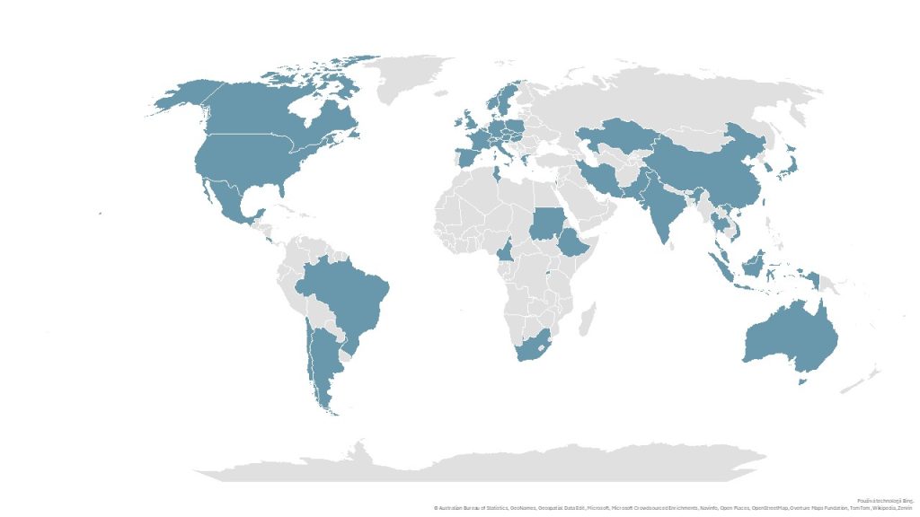 2nd call countries